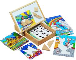 Child Friend PRIETEN COPII Tangram cu poze joc din lemn (CF20320)