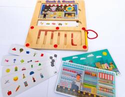 Child Friend PRIETEN COPII Căutați și numărați joc de lemn cu magneți (CF21607)
