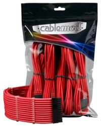 CableMod Set cabluri prelungitoare CableMod PRO ModMesh 12VHPWR StealthSense (3x8-pini PCIe), cleme incluse, Red, CM-PCAB-16P3KIT-NKR-3PC-R-SS
