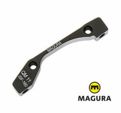 Magura QM-11 tárcsafék adapter, IS 160-PM 160-R, IS 203-PM 203-F, alumínium, fekete
