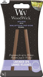 WoodWick WoodWick, Relaxáló levendula, Pótbotok az autóhoz, 1 db (NW3499634)
