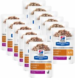 Hill's Hill' s Prescription Diet Feline Kidney Care k/d Beef 12 x 85 g 2+1 GRÁTISZ