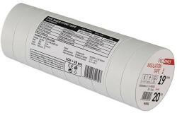 EMOS PVC Szigetelőszalag 19/20 fehér, 10db-os csomag