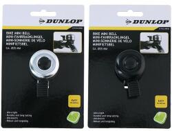 Dunlop kerékpár csengő ALU, 35mm mini, fekete és ezüst verzióban