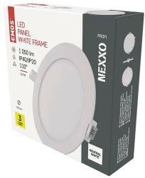 EMOS LED süllyesztett lámpatest NEXXO, kerek, fehér, 12, 5W, természetes fehér - dellaprint