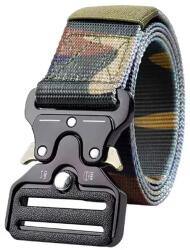 Taktikai állítható vászon öv 131 cm x 3, 8 cm, QR csat, camo (BQ61C)