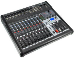 HPA Consola DJ MIXER DIGITAL 12 CANALE 48V BT/USB/SD (HPAPROMIX12) - pcone Controler MIDI