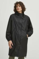 MEDICINE palton de ploaie femei, culoarea negru, de tranzitie, oversize ZPYH-KPD402_99X