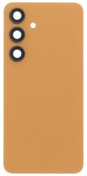 Samsung S921 Galaxy S24 akkufedél (hátlap) kamera lencsével és ragasztóval, narancs, sandstone orange (gyári)