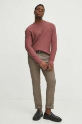 MEDICINE pulover de bumbac barbati, culoarea roz, light ZPYH-SWM030_39X