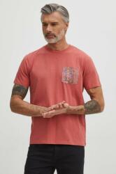 Medicine tricou din bumbac barbati, culoarea violet, cu imprimeu ZPYH-TSM500_40X