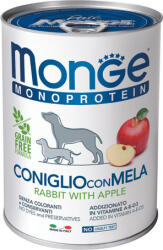 Monge Dog Grain Free Monoprotein Rabbit & Apple Paté (4 x 400 g) 1.6kg
