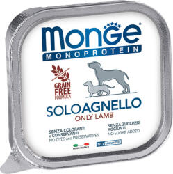 Monge Grain Free Monoprotein Lamb Paté (48 x 150 g) 7200 g