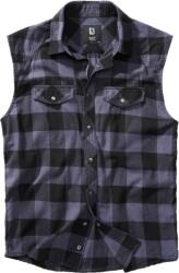 Brandit Check ujjatlan ing, fekete szürke