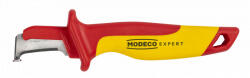 Modeco Expert MN-63-055 szigetelt kés villanyszerelőknek 180mm, kábelcsupaszító kés (65714)