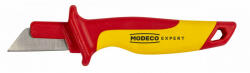 Modeco Expert MN-63-056 szigetelt kés villanyszerelőknek 190mm, kábelcsupaszító kés (65715)