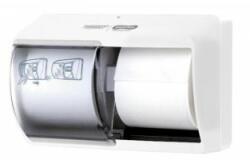Harmony Dispenser dublu de hârtie igienică Papernet cu tehnologie Defend Tech