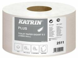 Katrin Hârtie igienică 2 straturi KATRIN Plus Gigant WC S2 18 cm, celuloză, rolă 100 m