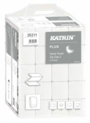 Katrin Prosoape de hârtie pliate ZZ 2 straturi KATRIN Plus pachet super Handy alb (pachet 20)