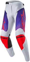 Alpinestars Pantaloni motocross Alpinestars Racer Hoen gri-albastru-portocaliu (AIM171-0177)