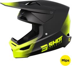 Shot Motokrosová helma Shot Race Raw černo-fluo žlutá matná (SHOA08-21B1-C05)