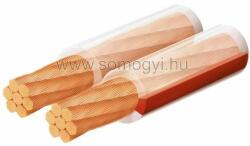 Somogyi Elektronic KLS 6T Hangszóróvezeték, transzparent, 2x6 mm, 25 m/tekercs