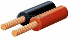 Somogyi Elektronic KL 0, 5 Hangszóróvezeték, piros-fekete, 2x0, 5mm, 100m/tekercs
