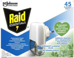 Raid Elektromos párologtató készülék, 45 éjszakás+21. ml illatmentes