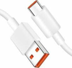 Xiaomi USB kábel, USB-A - USB-C (Turbo Charger 1 méter 5A), fehér (Gyorstöltő) (L26250007B11F52030)