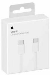 Apple MUF72AM/A Iphone USB kábel, USB-C - USB-C, (1 méter 60w), fehér (Gyári Bliszteres) (MUF72AM)