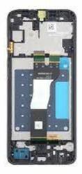 Samsung A057 Galaxy A05s, LCD kijelző érintőplexivel és előlapkerettel, fekete (GYÁRI)