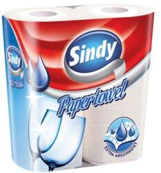 Háztartási papírtörlő, 2 rétegű, 2 tekercses, "Sindy (KHH292) - irodaoutlet
