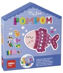 APLI Kreatív készségfejlesztő készlet, APLI Kids "My first Pompom", állatok (LCA18505)
