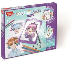 Maped Kreatív készségfejlesztő rajzkészlet, MAPED CREATIV "Avatar Tablet Manga (IMAC907076)
