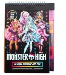 RMS Monster High: Divattervező vázlatfüzet matricákkal (71-0008) - ejatekok