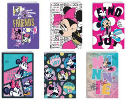 Play Füzet Play Minnie Mouse csillogós A/5 tűzött 50 lapos kockás (318220)