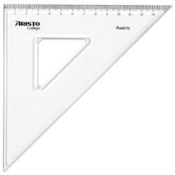 Aristo Vonalzó ARISTO College háromszög 45 fokos 20 cm (GEO23420) - papir-bolt