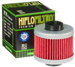 Utángyártott MOTORKERÉKPÁR OLAJSZŰRŐ (Aprilia, BMW, Peugeot) HifloFiltro HF185 (HF185)