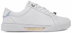 Tommy Hilfiger Sneakers Golden Hw Court Sneaker FW0FW07702 Alb