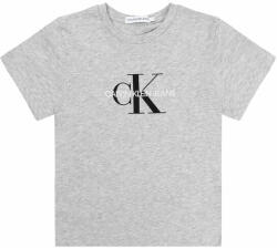 Calvin Klein Tricou Monogram Logo IU0IU00068 Gri Regular Fit
