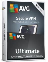 AVG Technologies Ultimate + VPN - 10 PC / 1 An, Licență electronică licență electronică