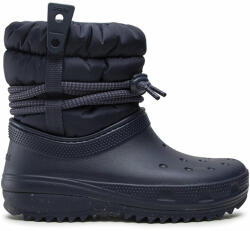 Crocs Cizme de zăpadă Classic Neo Puff Luxe Boot W 207312 Bleumarin