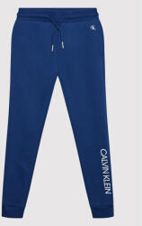 Calvin Klein Jeans Pantaloni trening Institutional Logo IB0IB00954 Bleumarin Regular Fit
