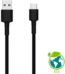 Xiaomi Mi Braided USB Type-C kábel 1 m, Fekete (6934177703584)