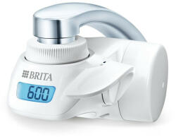 BRITA On Tap Pro V-MF csapvízszűrő rendszer LCD kijelzővel, Fehér (4006387102425)