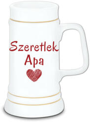 Szeretlek apa - Kerámia Söröskorsó (555463)