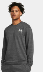 Under Armour Bluză Ua Rival Terry Lc Crew 1370404-025 Gri Loose Fit