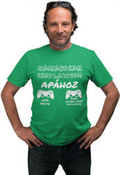  Gamer apuka - Névre szóló - Férfi Póló (905324)