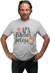  Apa pihenős pólója - Férfi Póló (appap5)