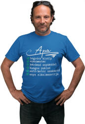  Apa képességei - Férfi Póló (970360)